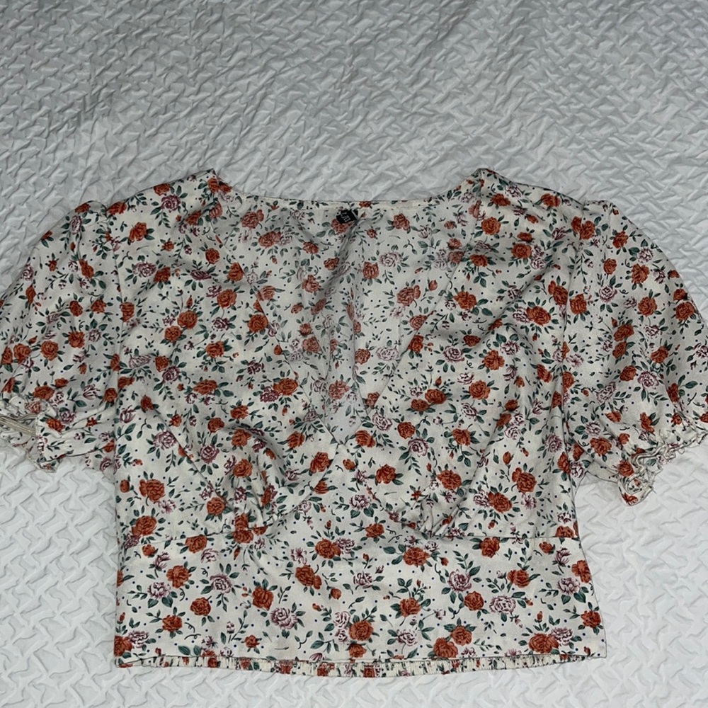 Flower Crop Top